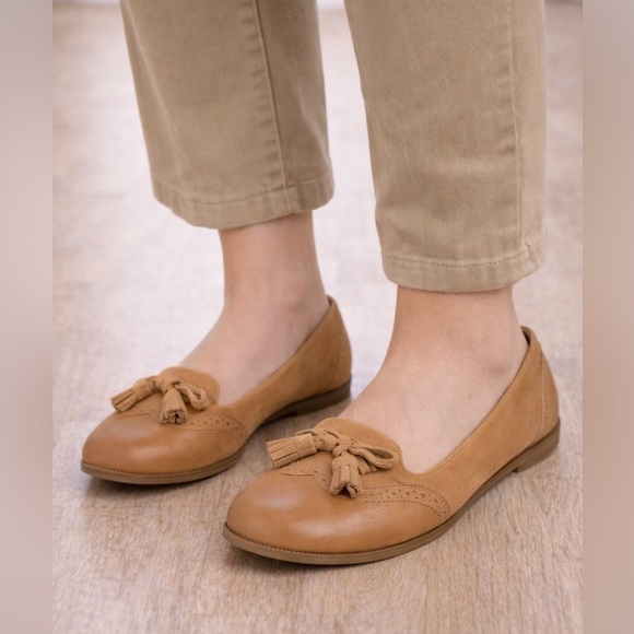 Sperry Shoes - Sperry Top-Sider Tan Leather Tassel Loafers Flats Size 7M